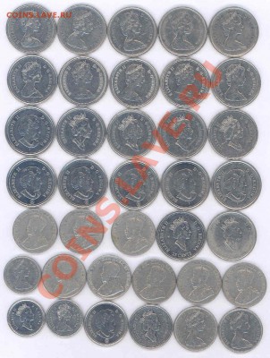 Канада: монеты от 1859 до наших дней - продаю. - Никель Канады-1