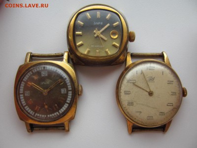 ЧАСЫ  СССР  В  ЖЕЛТОМ  КОРПУСЕ  3 шт  : до ухода в архив - IMG_1717