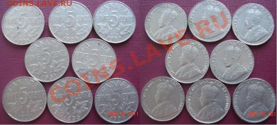 Канада: монеты от 1859 до наших дней - продаю. - 5 цент Георг.JPG
