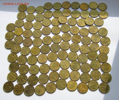 103 штуки не магнитные 10 копеек 2001-2006 с блеском - IMG_0756_NEW