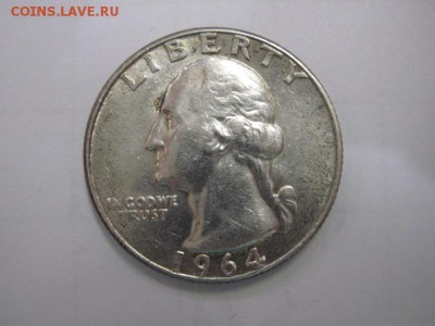 25 цент США 1964  до 05.06.19 - IMG_4262.JPG