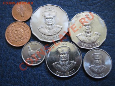 Тонга  7 монет 20-21 век в т.ч. ФАО до 04.07 в 21.00 М - IMG_0050