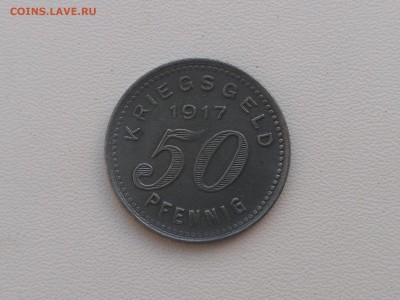 Бармен,50 пфеннигов 1917г(нотгельд)до 5.06.2019г - IMG_20190603_182313