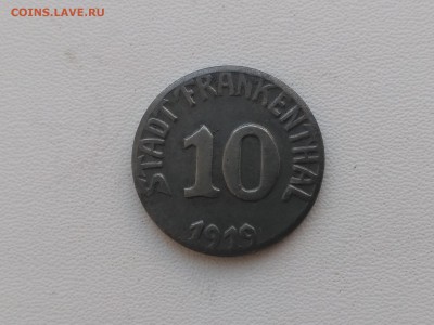 Франкенталь,10 пфеннигов 1919г(нотгельд) до 5.06.2019г - IMG_20190603_182615