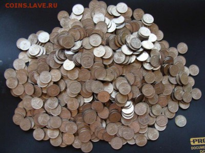 Кучка монет 1 копейка (1997-2014) год до 07.06.2019 - 1К.JPG