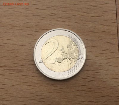 биметалл 2 евро Нидерланды 2013 200 лет Королевству - IMG_7420.JPG