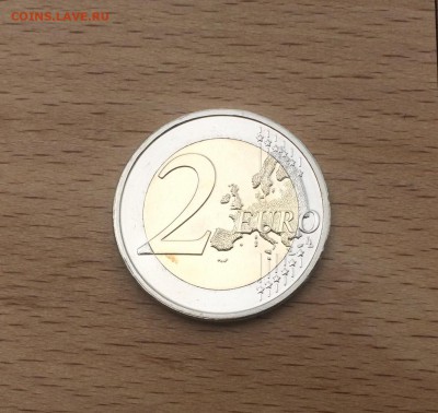 биметалл 2 евро Нидерланды 2009 10 лет экономическому союзу - IMG_7430.JPG