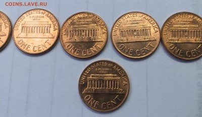 США 1 цент 1959-1964, 1968 двор D (7 штук) до 06.06 в 22.00 - 3E0C86E7-819D-4AF0-B927-72F984C9145C