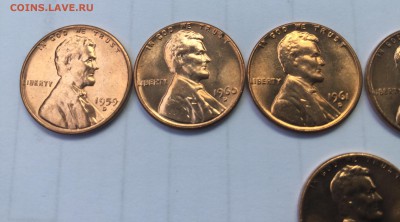 США 1 цент 1959-1964, 1968 двор D (7 штук) до 06.06 в 22.00 - E0EC4DBF-E181-426B-8AB9-DAF788778B27