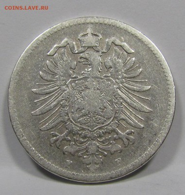 Германия 1 марка 1875г. с 200р. до 6.06.2019г. в 22:00 мск. - IMG_7627.JPG