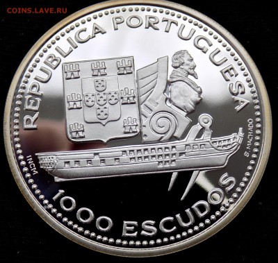Португалия 1000 эскудо 1996 Парусник Редкая до 9.06 - DSCN4795.JPG