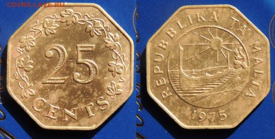 Мальта 25 центов 1975 до 10.06.2019 - мальта 25с.JPG