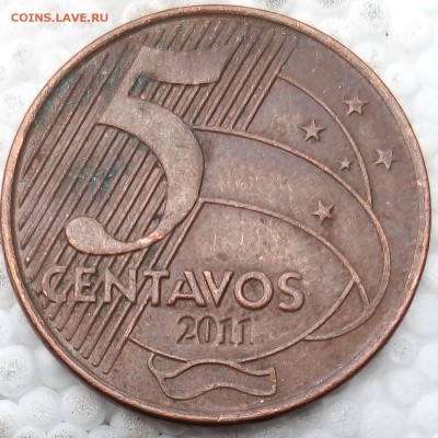 Бразилия 5 сентаво 2011 до 10.06.19 - 21