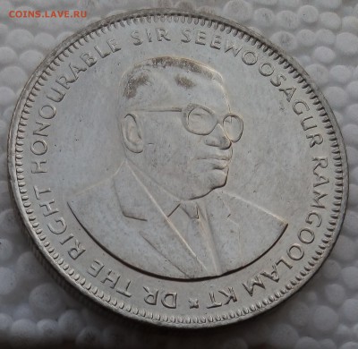Маврикий 1 рупия 2012 до 10.06.19 - 13
