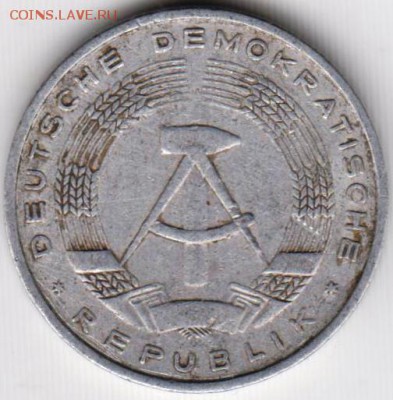 ГДР 10 пфеннигов 1965 г. А  до 24.00 11.06.19 г. - 015