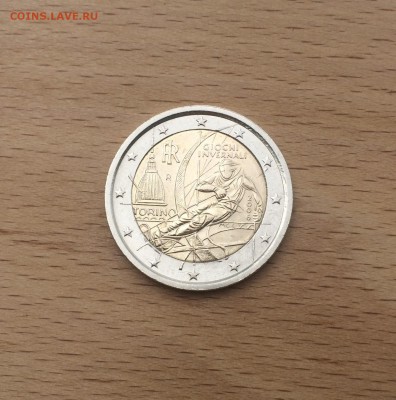 биметалл 2 евро Италия 2006 Олимпиада в Турине - IMG_7441.JPG