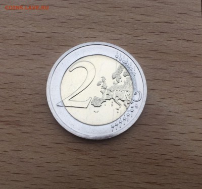 биметалл 2 евро Словакия 2009 10 лет введения евро - IMG_7521.JPG