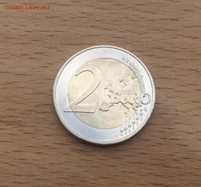 биметалл 2 евро Германия 2009 10 лет введения евро - IMG_7536.JPG
