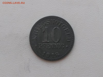 Брауншвейг,10 пфеннигов 1918г(нотгельд)до 7.06.2019г - IMG_20190603_183218