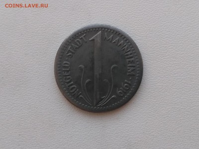 Mannheim Baden,10 пфеннигов 1919г(нотгельд)до 7.06.2019г - IMG_20190603_183553