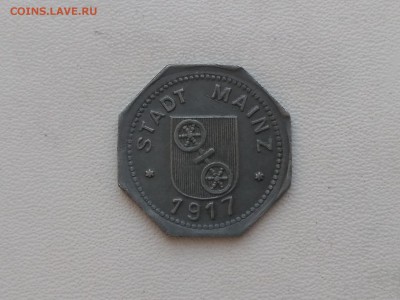 Mainz,5 пфеннигов 1917г(нотгельд)до 7.06.2019г - IMG_20190603_183620