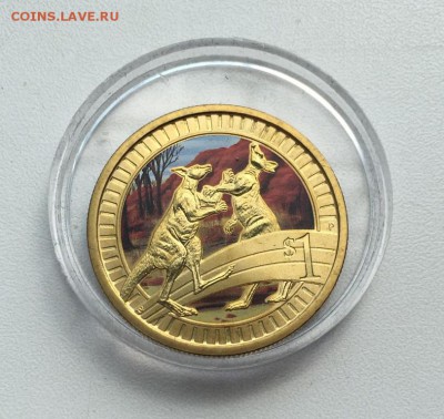 Австралия 1$ доллар 2012 Животные спортсмены Кенгуру Фауна - avstralija_1_dollar_2012_zhivotnye_sportsmeny_kenguru_fauna_emal