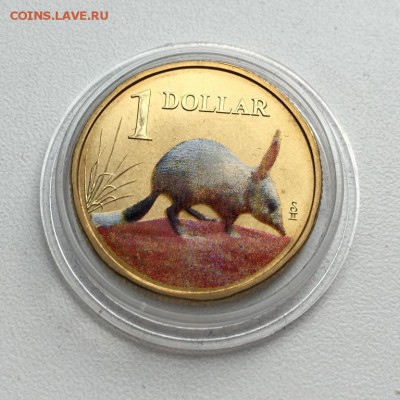 Австралия 1$ доллар 2009 Билби Кроличий бандикут сумчатый ба - avstralija_1_dollar_2009_bilbi_krolichij_bandikut_sumchatyj_barsuk_zhivotnye_fauna_emal