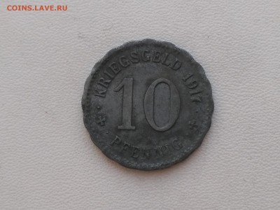 Hagen Westfalen,10 пфеннигов 1917(нотгельд)до 8.06.2019г - IMG_20190603_183718