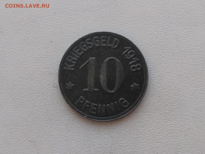 COBLENZ,10 пфеннигов 1918г(нотгельд)до 8.06.2019г - IMG_20190603_183735