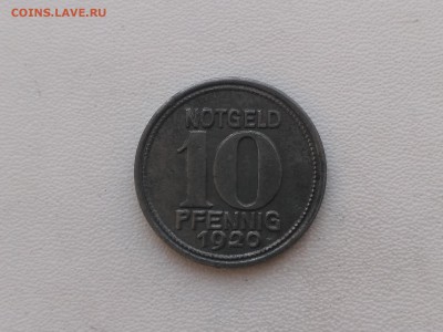 Coblenz ,10 пфеннигов 1920г(нотгельд)до 8.06.2019г - IMG_20190603_183809