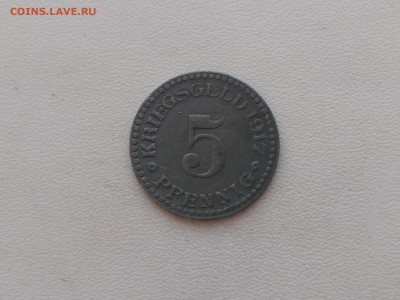 Cassel,5 пфеннигов 1917г(нотгельд)до 8.06.2019г - IMG_20190603_183844