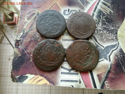 4 пятака 1763, 1770, 1771, 1794 до 09.06.2019 - 4пят (4) - копия