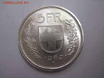 5 франков Швейцария 1969 до 08.06.19 - IMG_4369.JPG