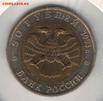 50 рублей 1993 Туркменский эублефар 12.06.19 в 22.00 (Д794) - 2-50э1