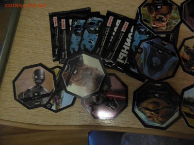 жетоны звёздные войны магазина магнит 20 шт.до 12.06.19г. - DSCN0860.JPG