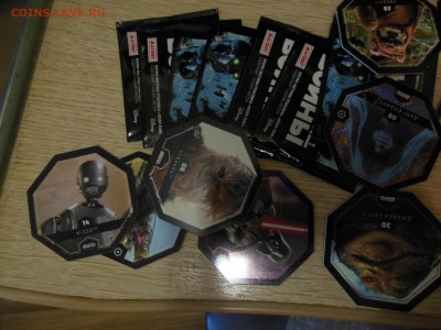 жетоны звёздные войны магазина магнит 20 шт.до 12.06.19г. - DSCN0861.JPG