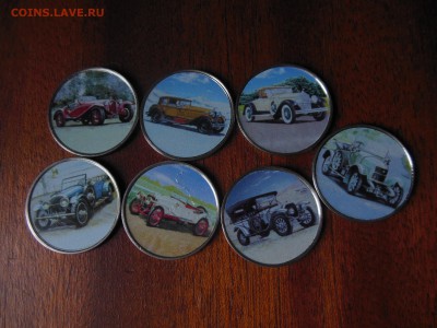 набор№2 цветных монет сомали автомобили 7шт. - DSCN0872.JPG