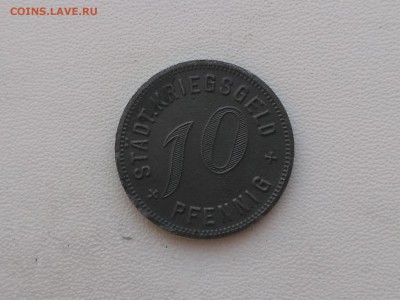 Kirchheim Teck,10 пфеннигов 1917г(нотгельд)до 9.06.2019г - IMG_20190603_183938