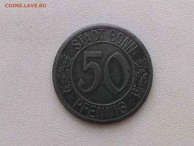 Bonn Beethoven,50 пфеннигов 1920г(нотгельд)до 9.06.2019г - IMG_20190603_190407