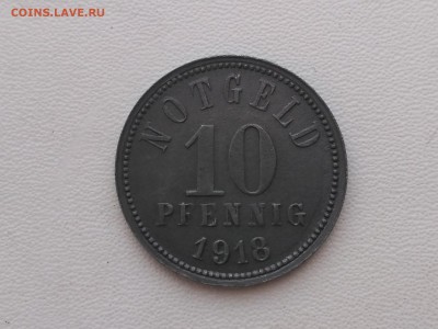 Kissingen Bayern,10 пфеннигов 1918г(нотгельд)до 9.06.2019г - IMG_20190603_190455