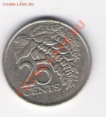 25 центов Тринидад 1993, до 07.07.2011 22-00 мск. - сканирование0632