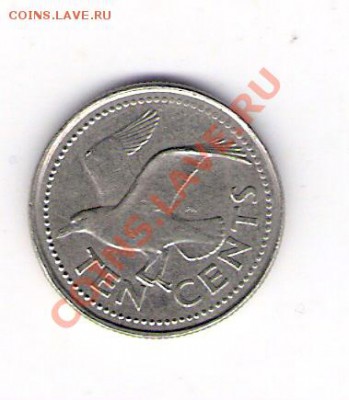 10 центов Барбадос 1995, до 07.07.2011 22-00 мск. - сканирование0634