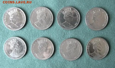 Гибралтар 1 крона 1991 8шт. Олимпийские игры Барселона - 2.JPG