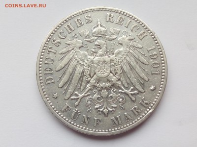 ГЕРМАНИЯ САКСОНИЯ 5 МАРОК-1901 Е - IMG_20190530_140509