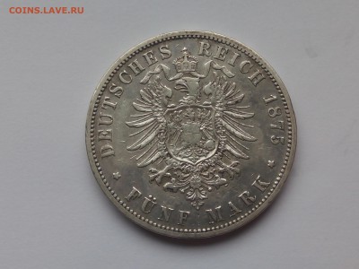 5 марок 1875 В Пруссия Германия - IMG_20190530_140438