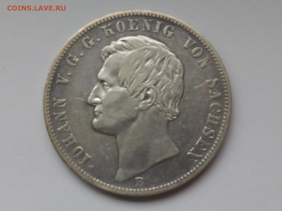 1 талер 1866 Саксония, король Иоганн - IMG_20190511_123339
