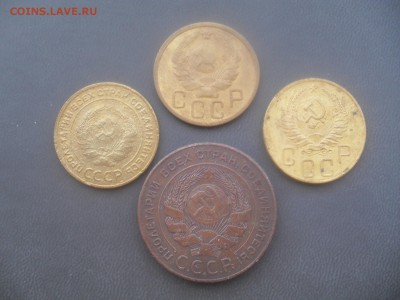 5 копеек 1924, 1935 ст, 1935 н, 1938, до 7.06.19 в 21-00 Мск - 5к-а