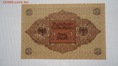 ГЕРМАНИЯ 2 МАРКИ 1920 - DSC05812.JPG