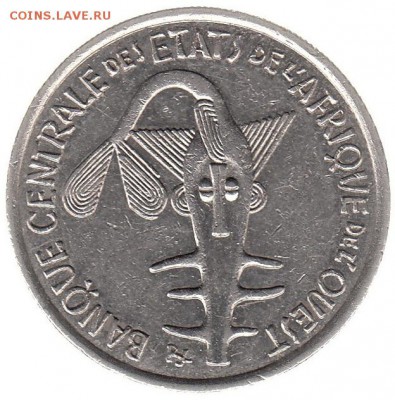 Западно-африканский Союз 100 франков 2001 до 12.06 в 22.00 - 32-2