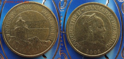 Дания 20 крон 2005 "Маяк "юбилейная до 13.06. 22:30 - 20 крон Дания.JPG